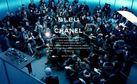 macy's bleu de chanel commercial